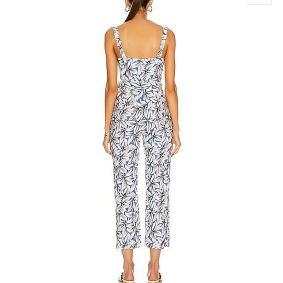 JONATHAN SIMKHAI Harper Floral sweetheart Jumpsuit - Picture 3 of 9